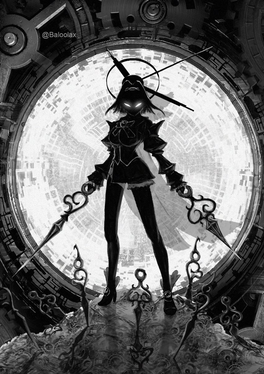 ouro kronii (hololive and 1 more) drawn by baloolax