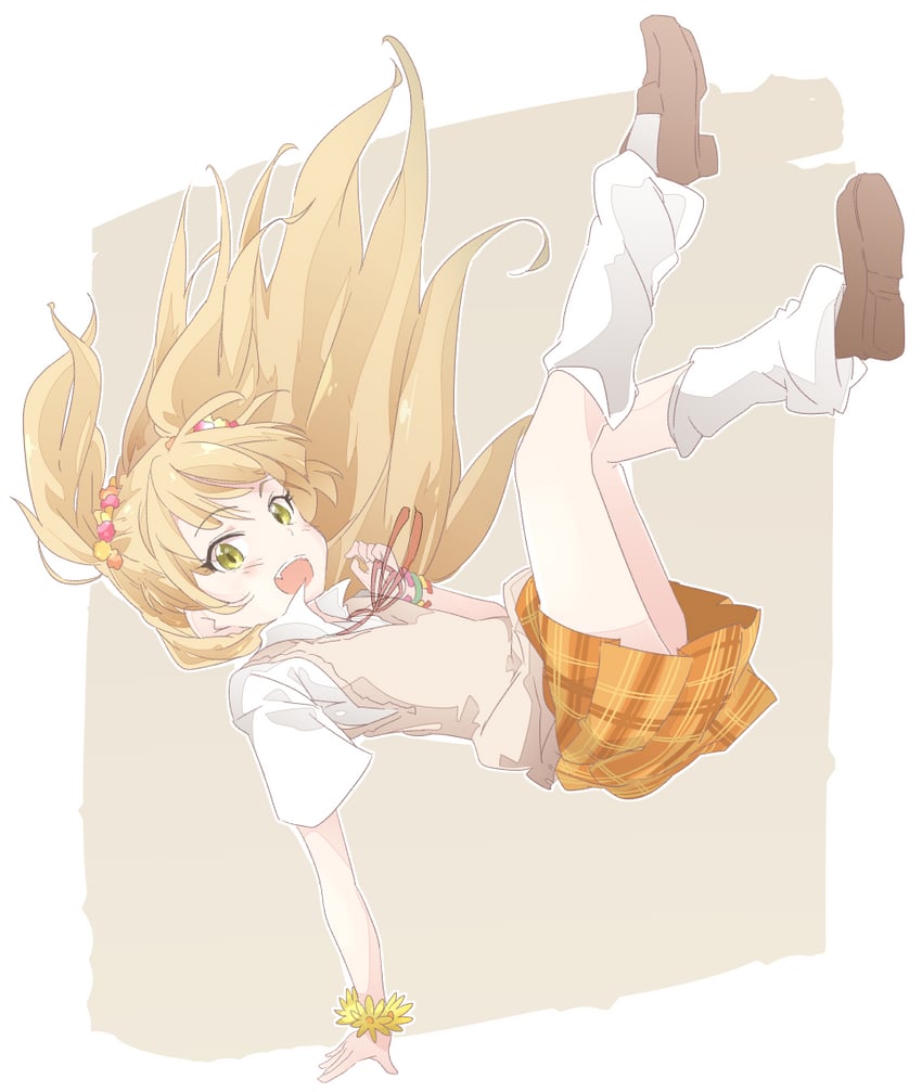 jougasaki rika (idolmaster and 2 more) drawn by ixy