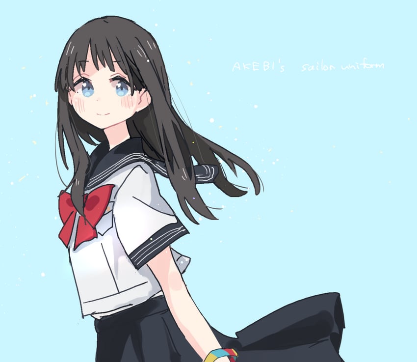 akebi komichi (akebi-chan no serafuku) drawn by shiroshi_(denpa_eshidan)