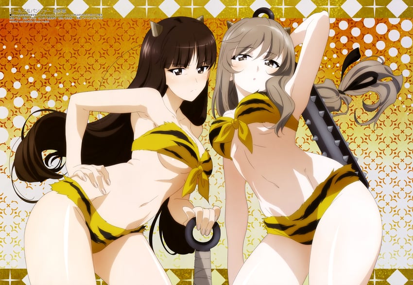 nishizumi shiho and shimada chiyo (girls und panzer and 1 more) drawn by rio_(animator)