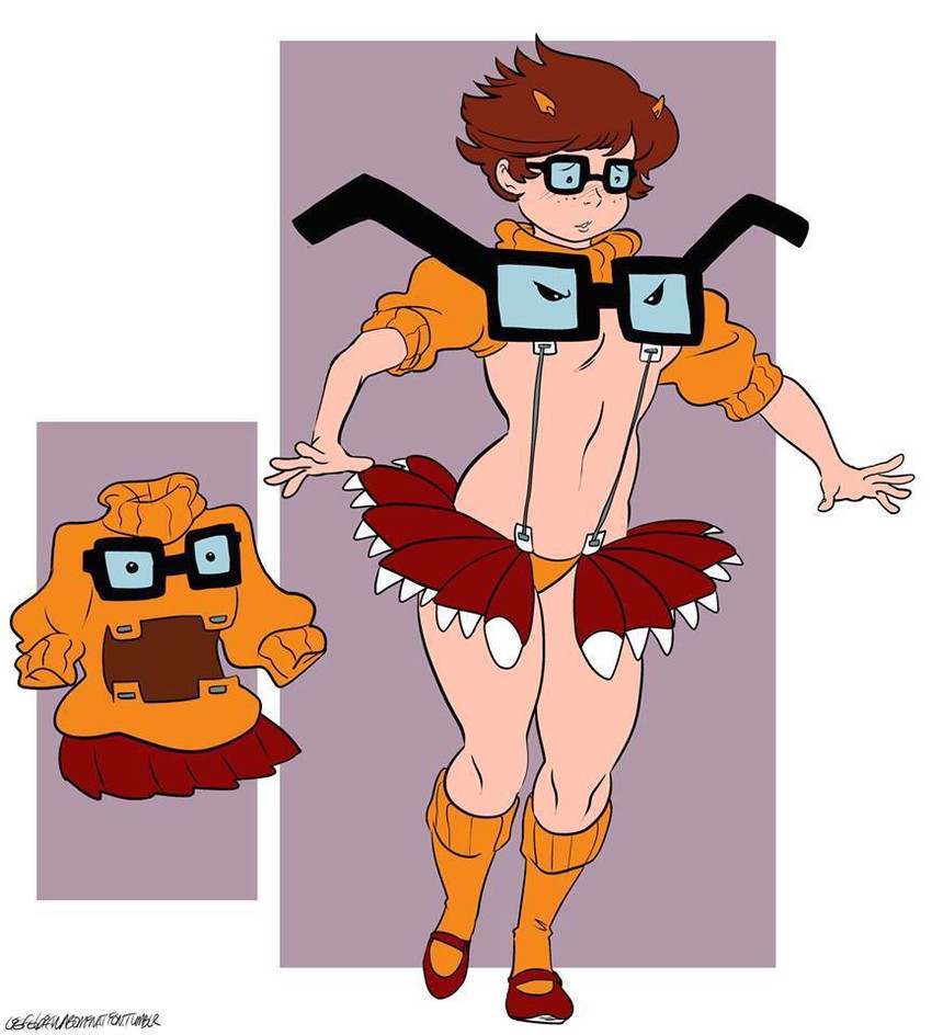 velma dinkley (kill la kill and 1 more) drawn by ariel_guadalupe