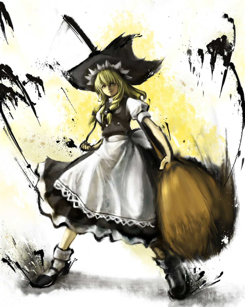 kirisame marisa (touhou and 2 more) drawn by kotorippi