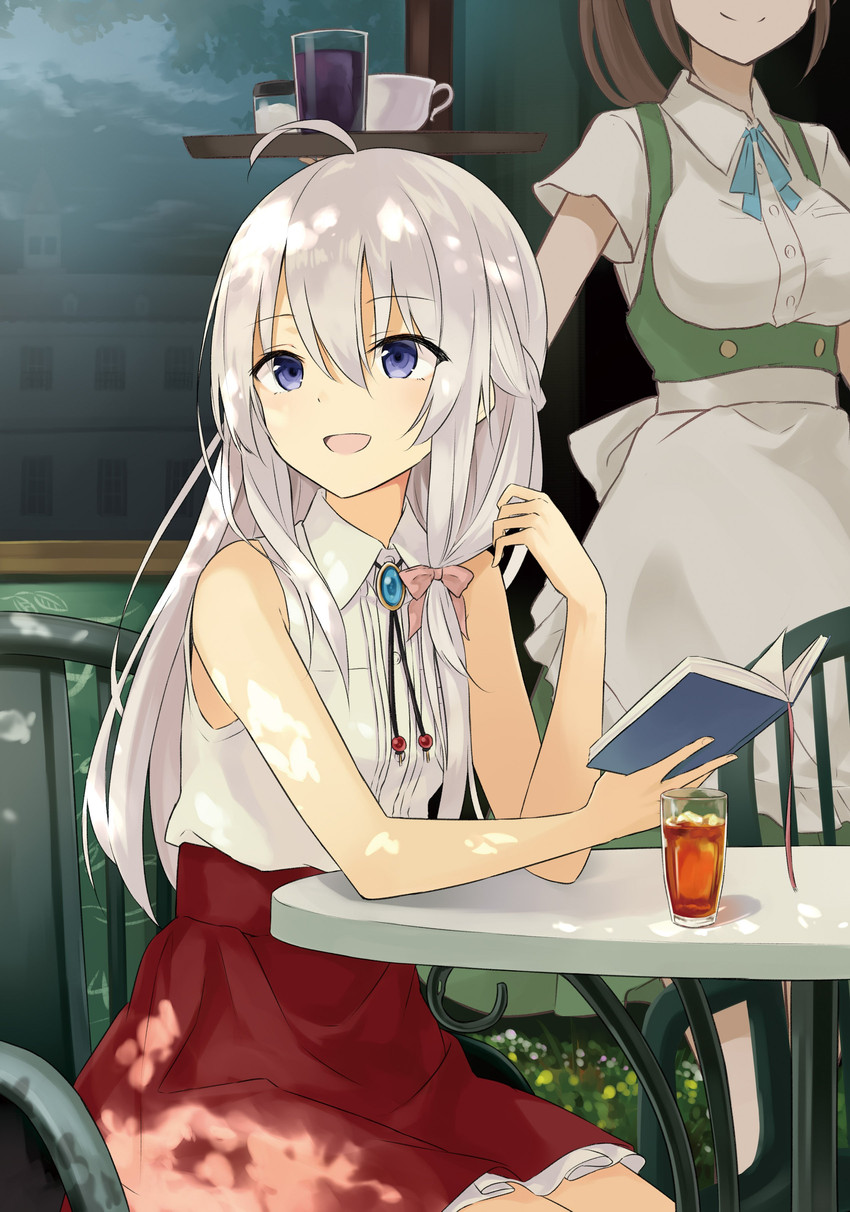 elaina (majo no tabitabi and 1 more) drawn by azuuru