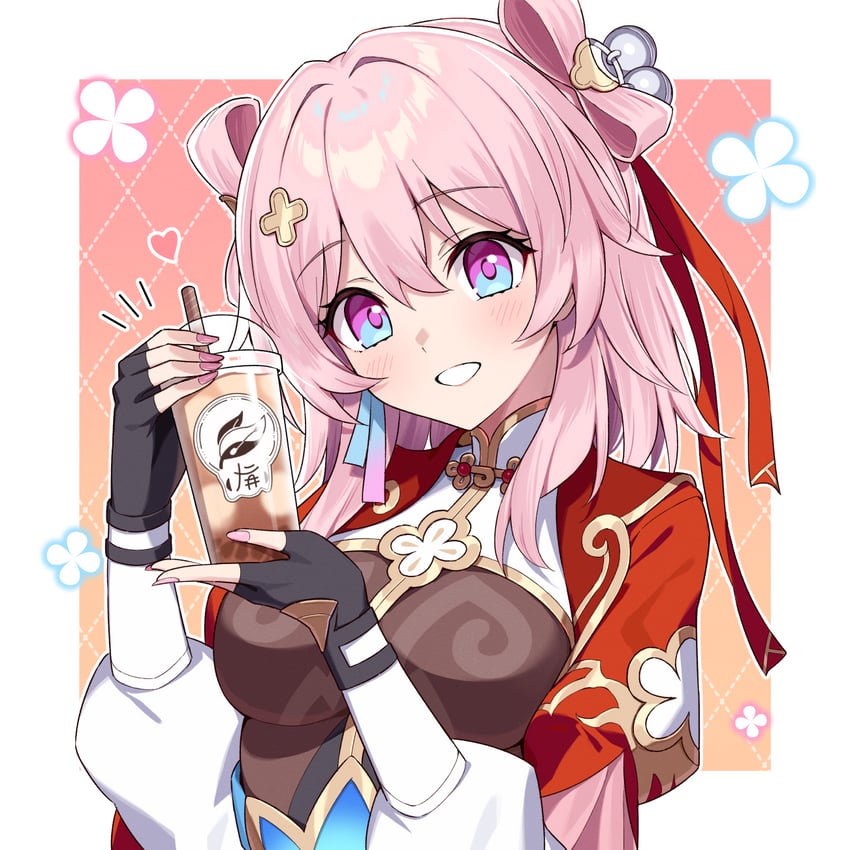 march 7th (honkai and 1 more) drawn by t@ke-g