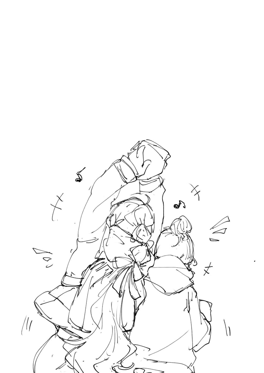 anyoji hime and kachimachi kosuzu (love live! and 1 more) drawn by l9525