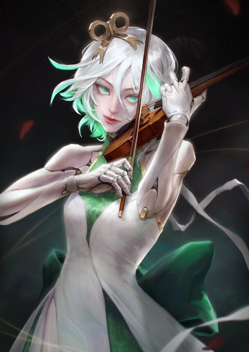 cecilia immergreen (hololive and 1 more) drawn by thedurianart