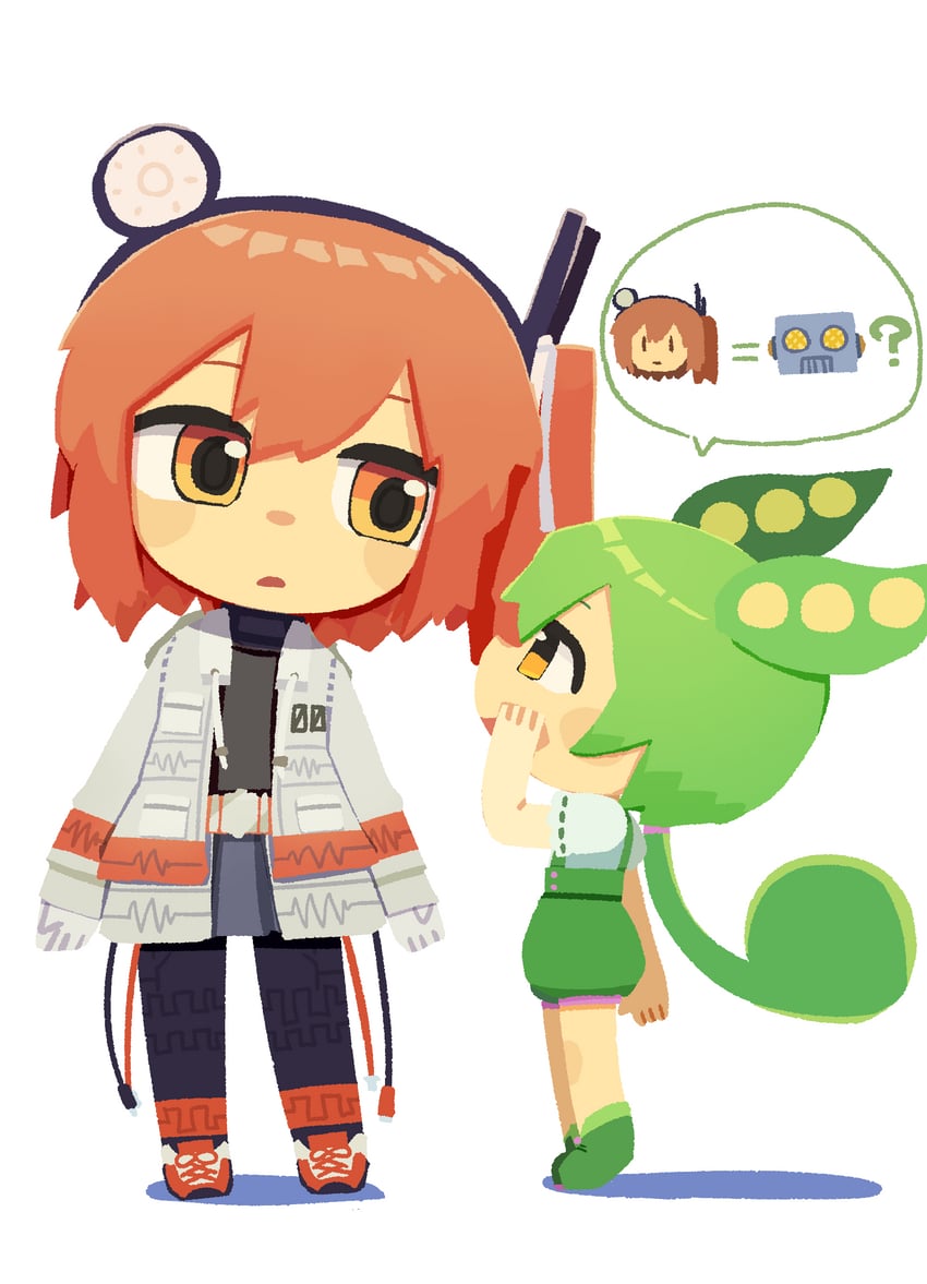 adachi rei and zundamon (utau and 2 more) drawn by konohoshi