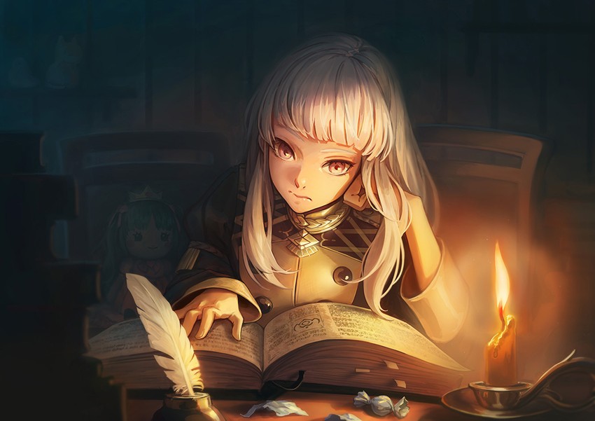 lysithea von ordelia (fire emblem and 1 more) drawn by kazuko_(towa)
