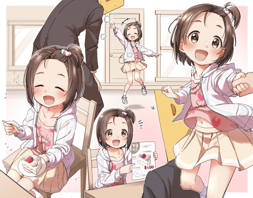 producer, p-head producer, and yanase miyuki (idolmaster and 1 more) drawn by yukie_(kusaka_shi)