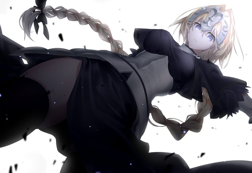 jeanne d'arc (fate and 1 more) drawn by iumi_urura