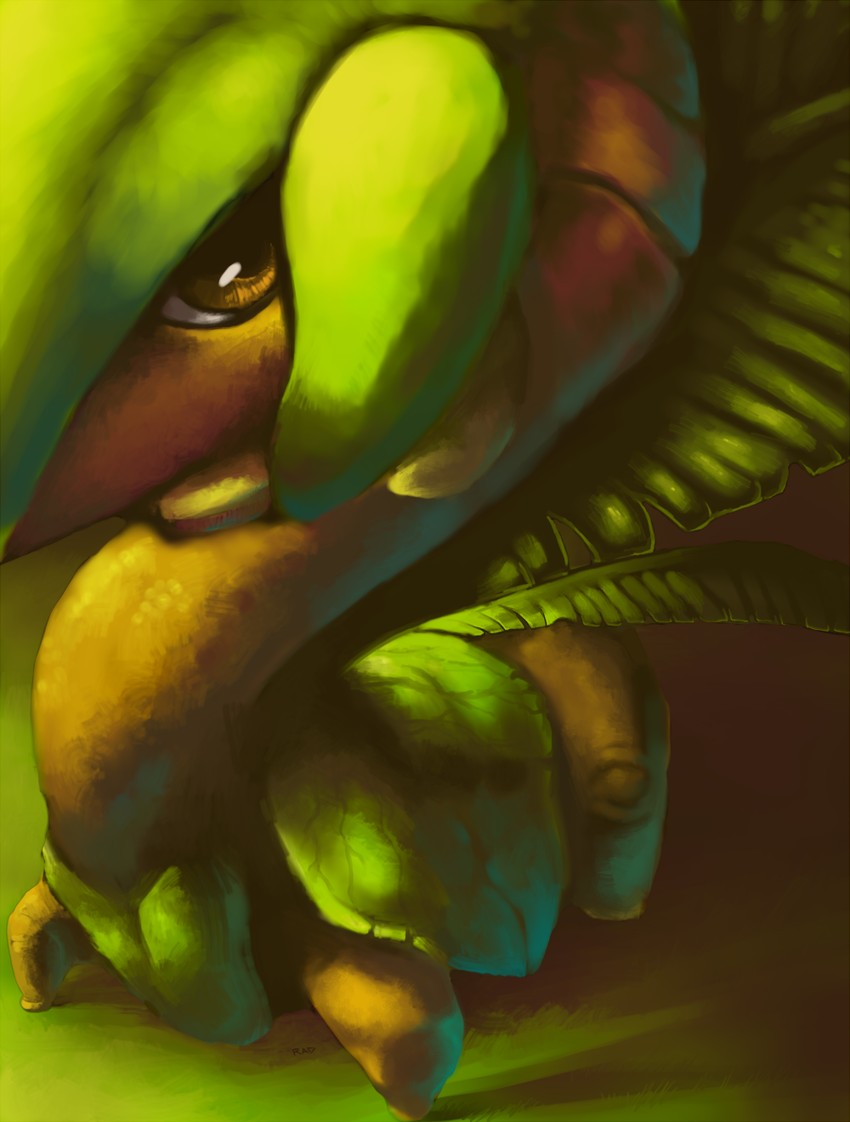 tropius (pokemon) drawn by rajewel