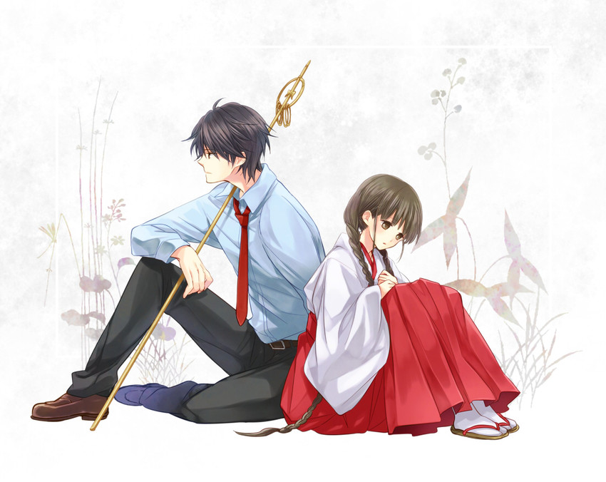 suzuhara izumiko and sagara miyuki (rdg red data girl) drawn by samako