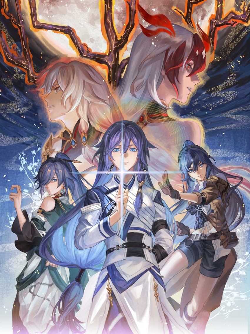 fu hua (honkai and 1 more) drawn by senrikiou