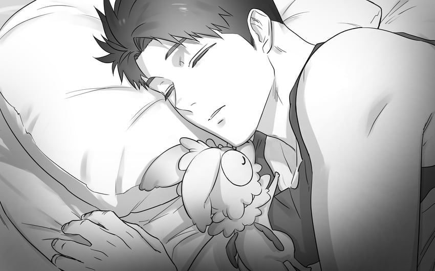asahi and murmur (norn's dine) drawn by haiki_(tegusu)