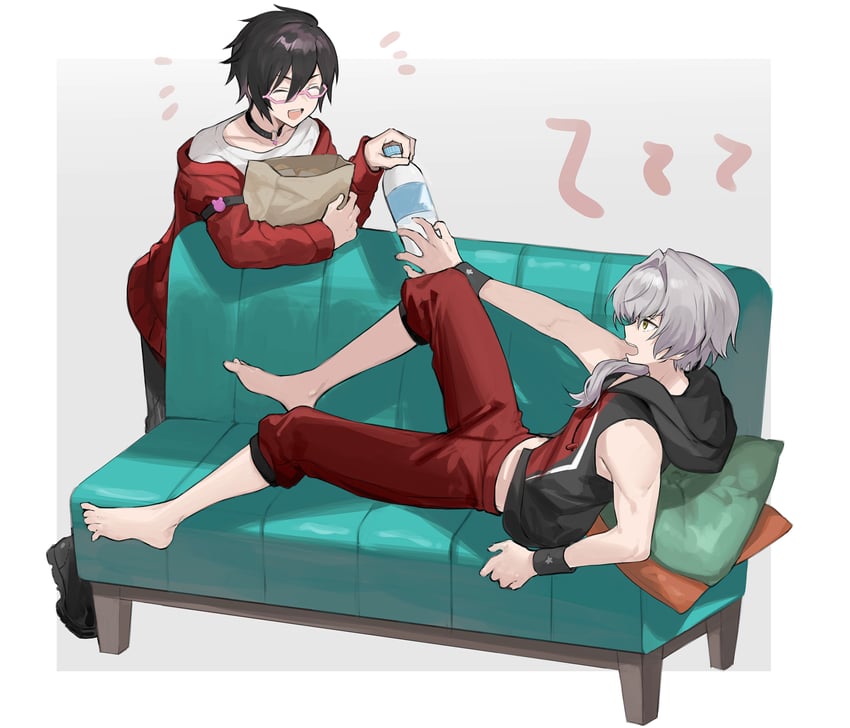 kizaki ren and iseya shiki (idolmaster and 1 more) drawn by hayama_eishi