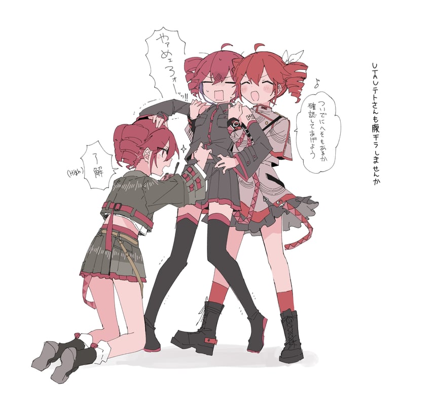 kasane teto (utau and 2 more) drawn by kaneko_aaru