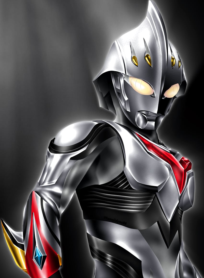 ultraman nexus and ultraman nexus anphans (ultra series and 1 more) drawn by hanejidyna86