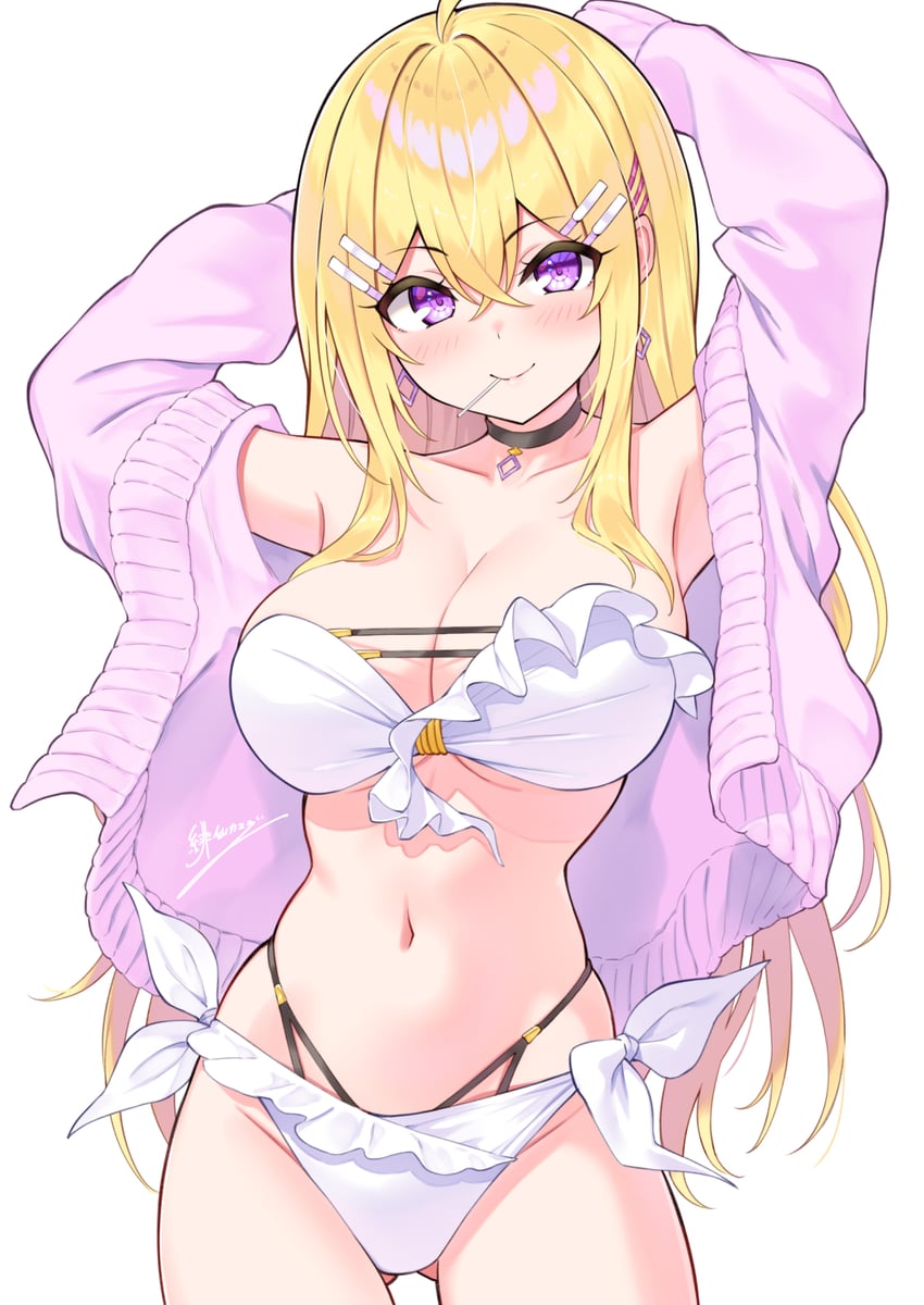 hakurei botan (original and 1 more) drawn by hisen_kaede