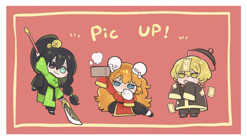 ishmael, sinclair, and hong lu (project moon and 1 more) drawn by kojocho05