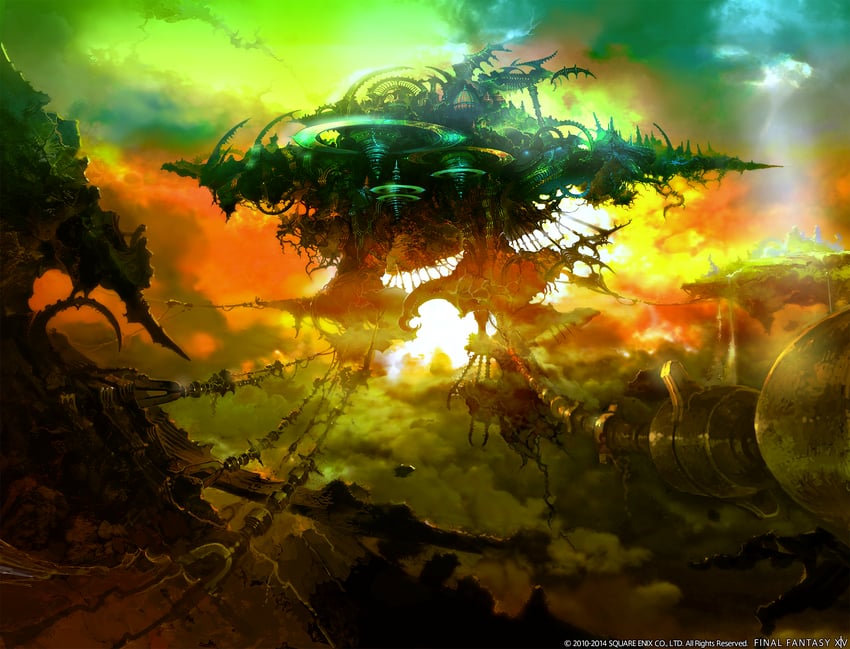 final fantasy and 1 more drawn by arai_kiyoshi