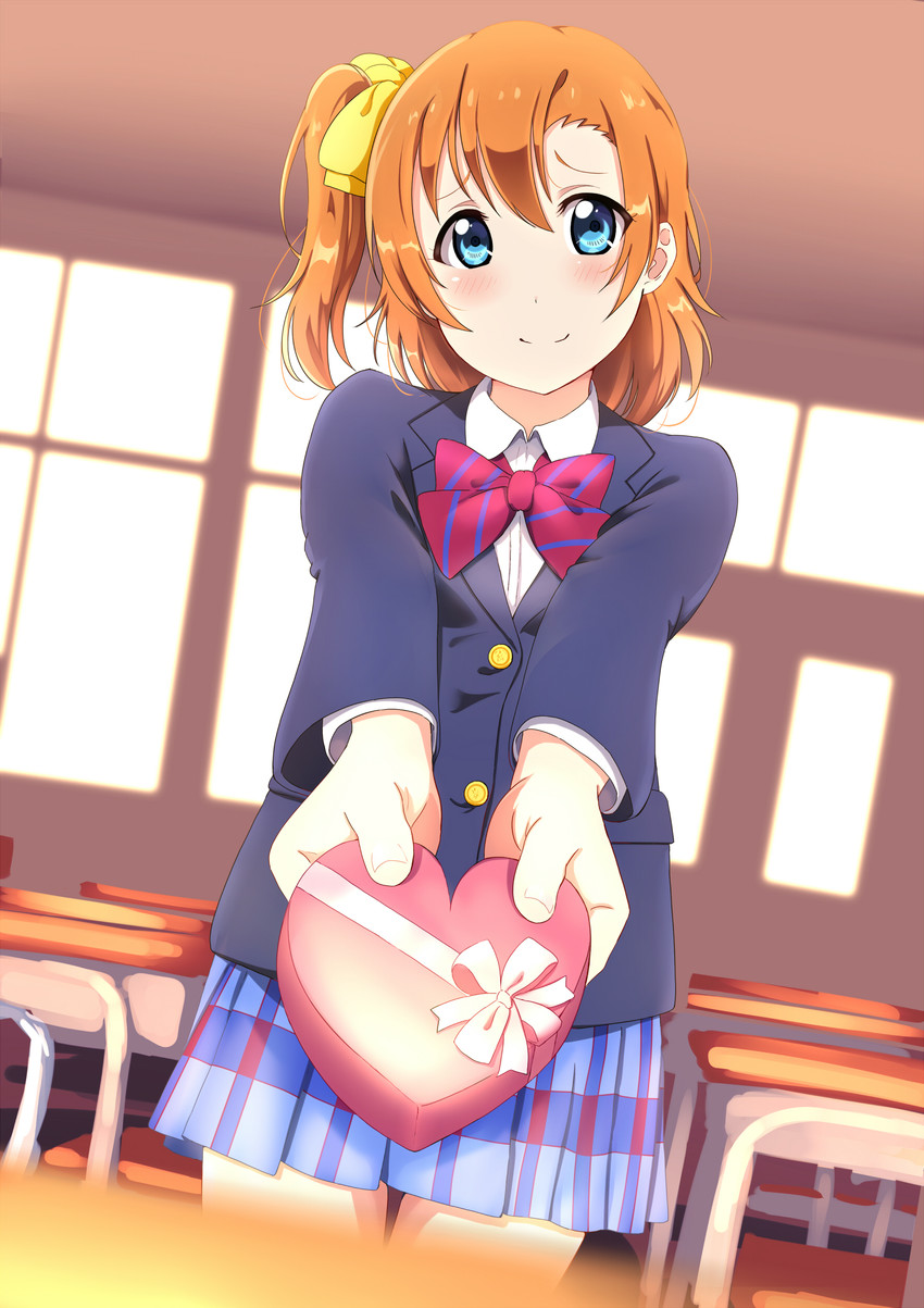 kosaka honoka (love live! and 1 more) drawn by siokazunoko