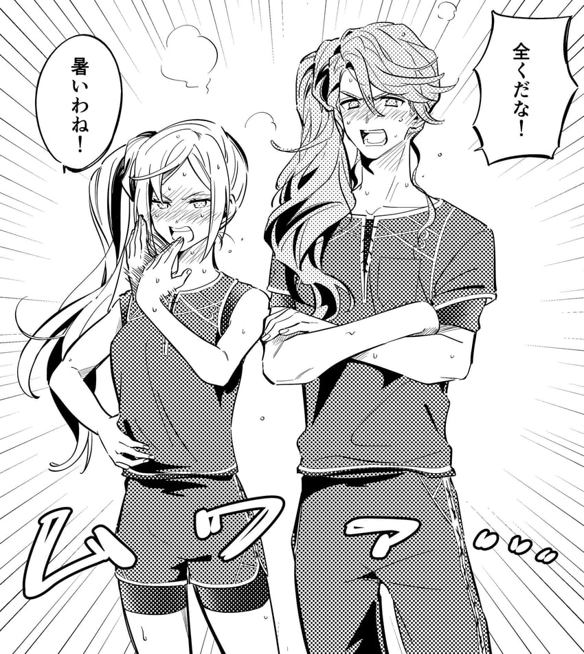 edelgard von hresvelg and ferdinand von aegir (fire emblem and 1 more) drawn by illust_mi