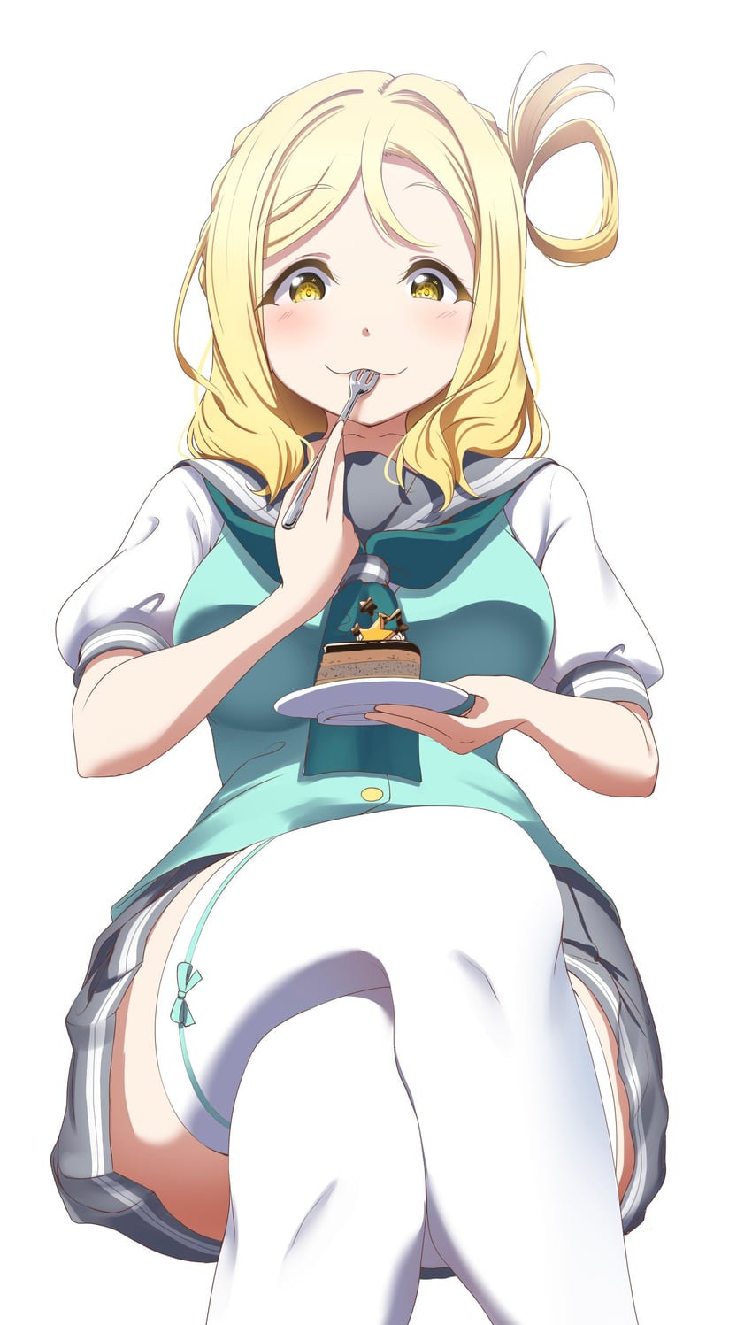 ohara mari (love live! and 1 more) drawn by amagi_(volfuji)
