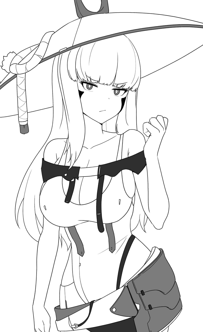 scarlet and blade (goddess of victory: nikke and 2 more) drawn by ajidot