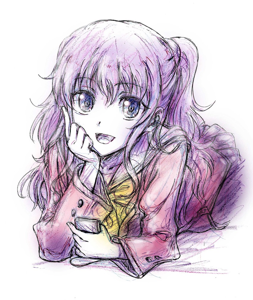 tomori nao (charlotte) drawn by gata2013