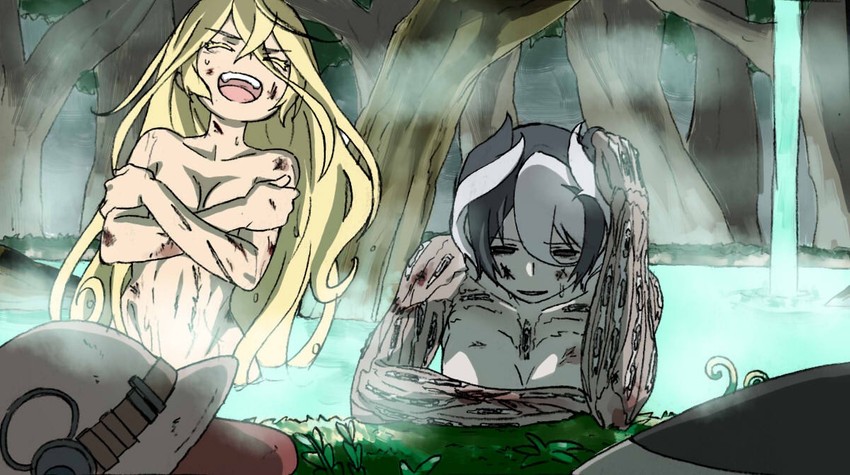 ozen and lyza (made in abyss) drawn by mi_(pic52pic)