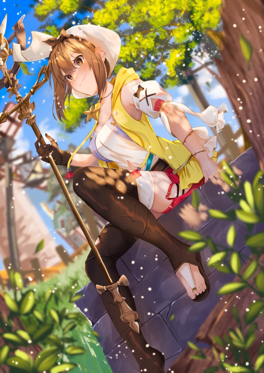 reisalin stout (atelier and 2 more) drawn by cyan_paint