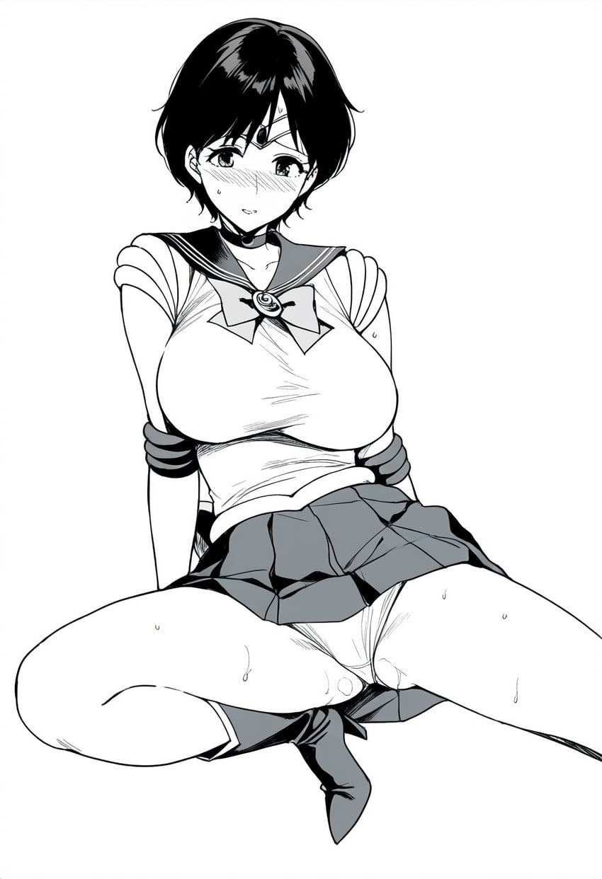 sailor mercury (bishoujo senshi sailor moon) drawn by lovebgmilf