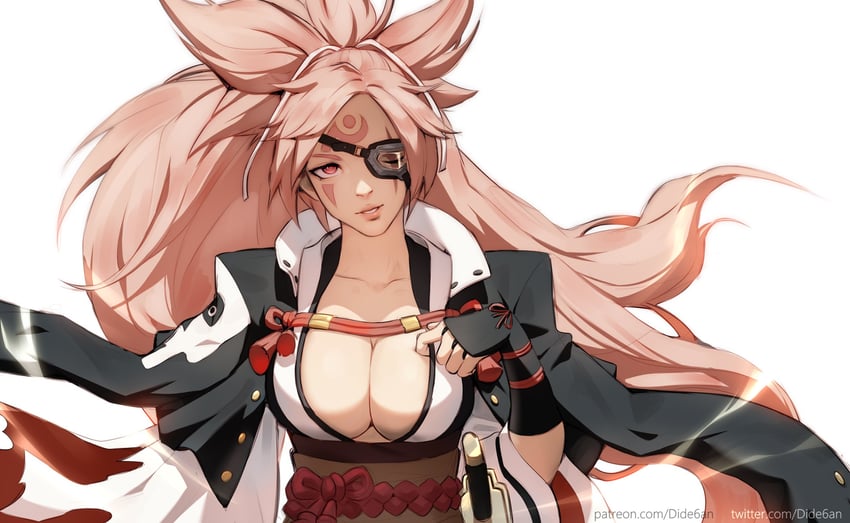 baiken (guilty gear and 1 more) drawn by dide6an