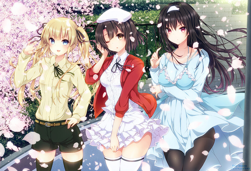 katou megumi, kasumigaoka utaha, and sawamura spencer eriri (saenai heroine no sodatekata) drawn by kabocha_usagi