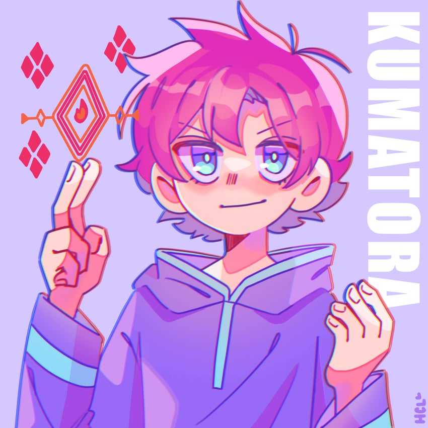 kumatora (mother and 1 more) drawn by pinkukirby