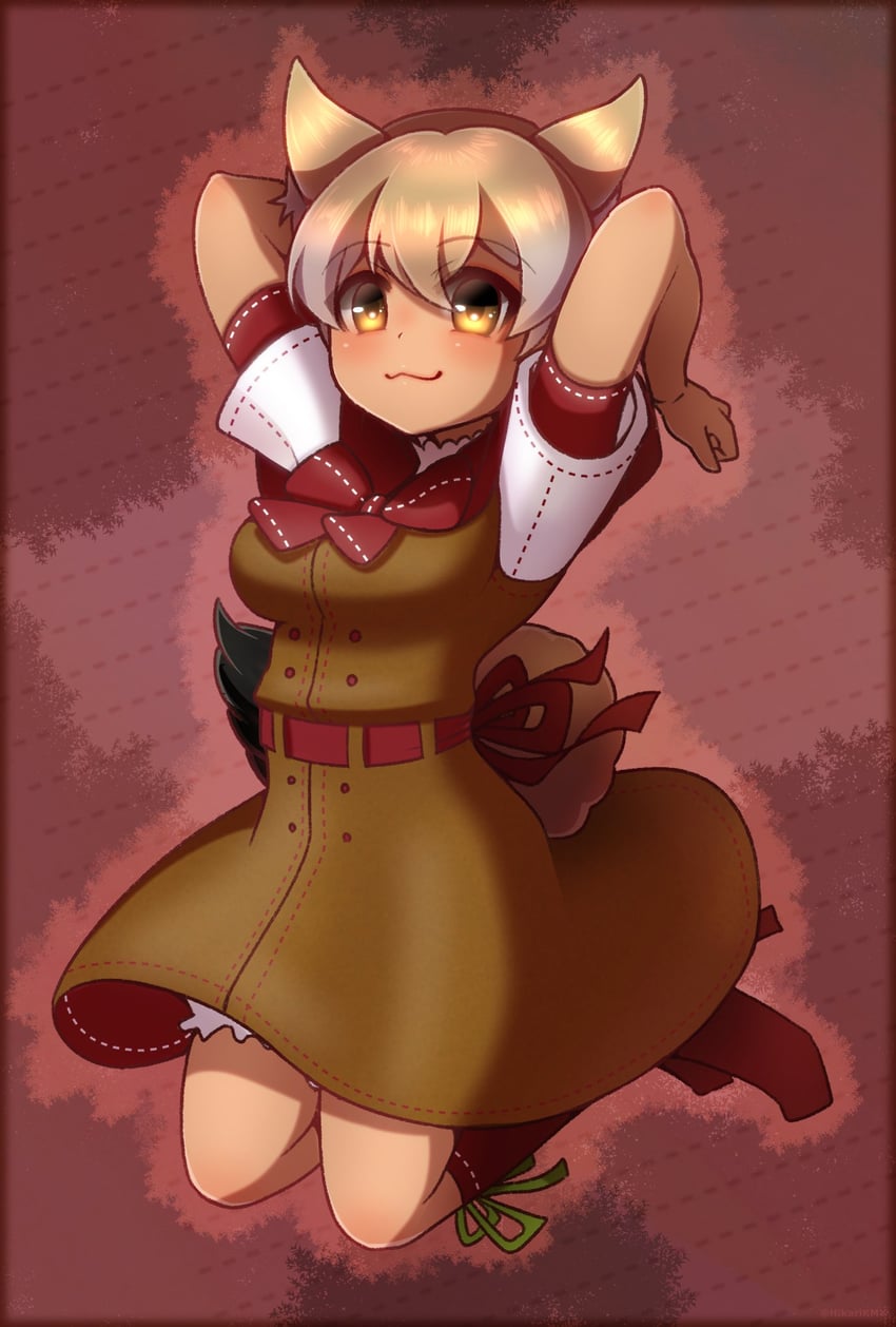little red riding hood and coyote (kemono friends and 2 more) drawn by hikarikmy