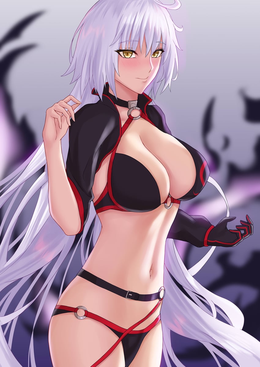 jeanne d'arc alter (fate and 1 more) drawn by freed_turing