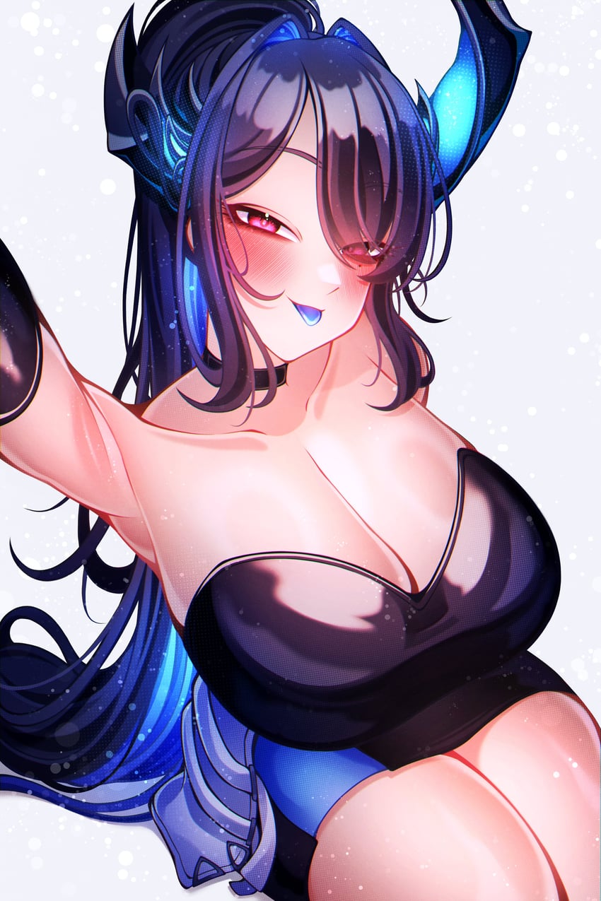 nerissa ravencroft (hololive and 1 more) drawn by craymer