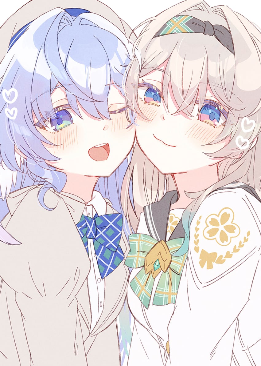 firefly and robin (honkai and 1 more) drawn by 247_(nsn_na7)