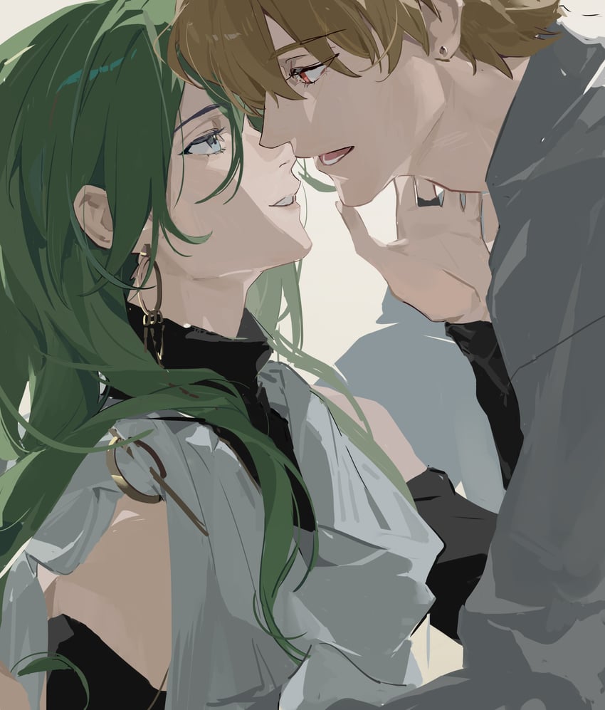 gilgamesh and enkidu (fate and 1 more) drawn by aldaduzuoaoda