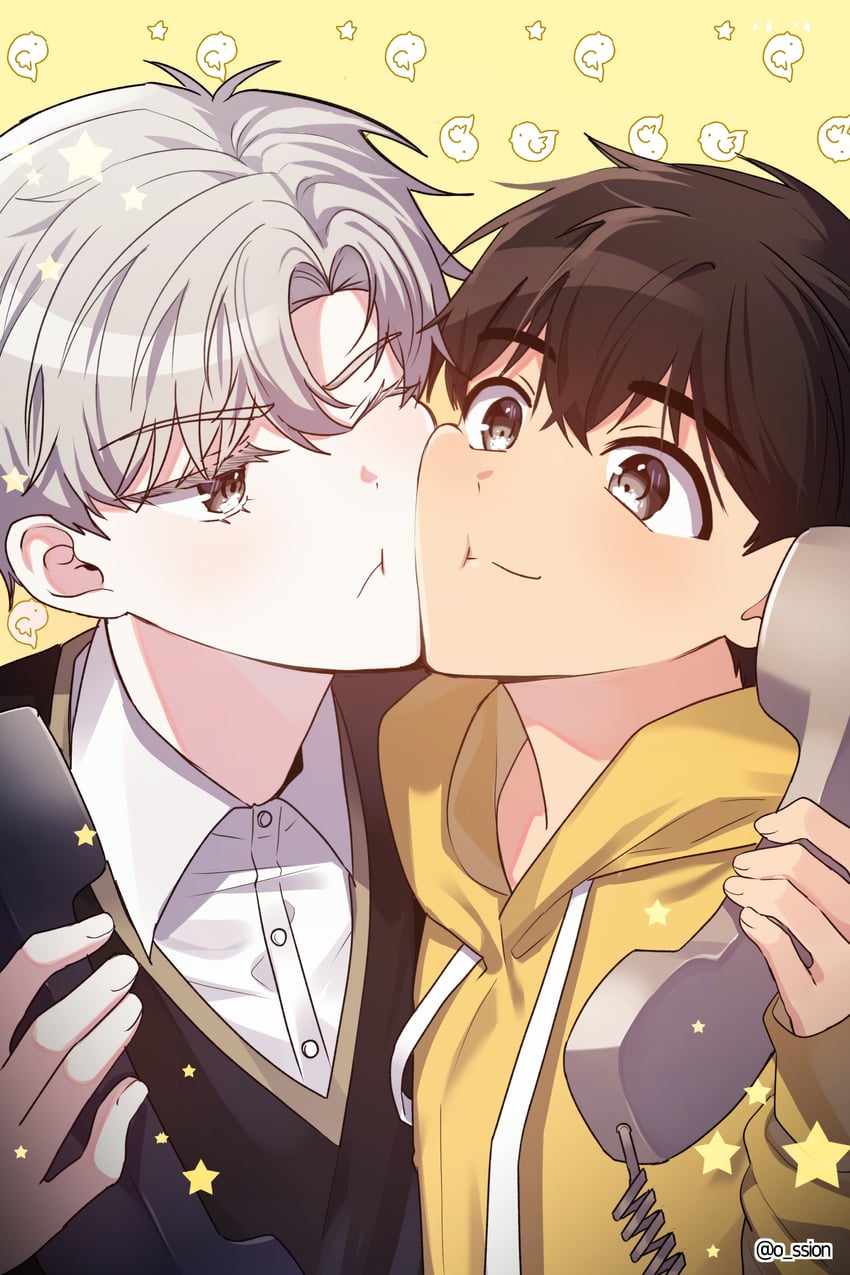 jeong taeui and ilay riegrow (passion) drawn by o_ssion