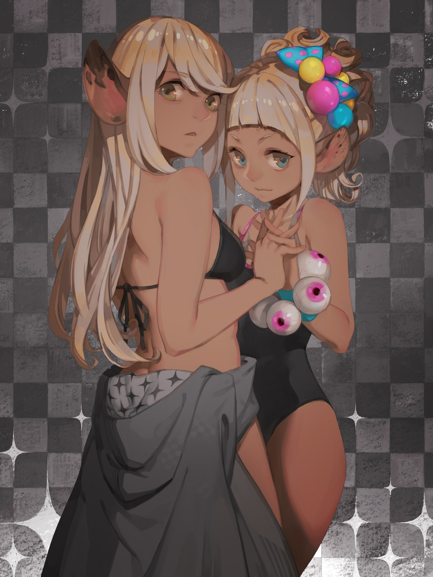 bonna and zeera (terra battle) drawn by unti_no_azi