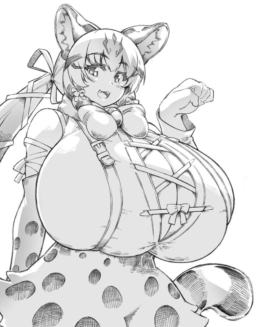 geoffroy's cat (kemono friends and 1 more) drawn by toka2016311