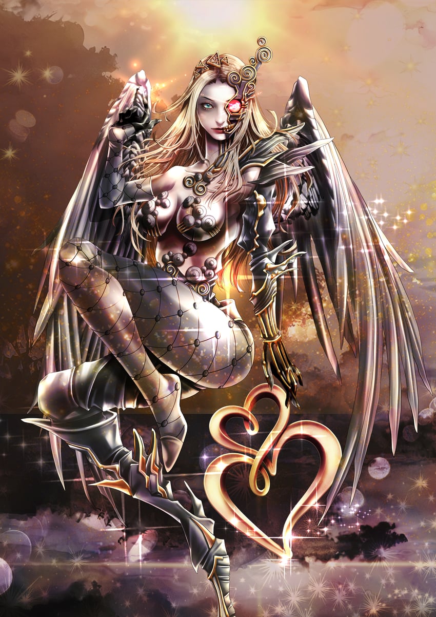 naamah (shin megami tensei and 2 more) drawn by chinaisobad