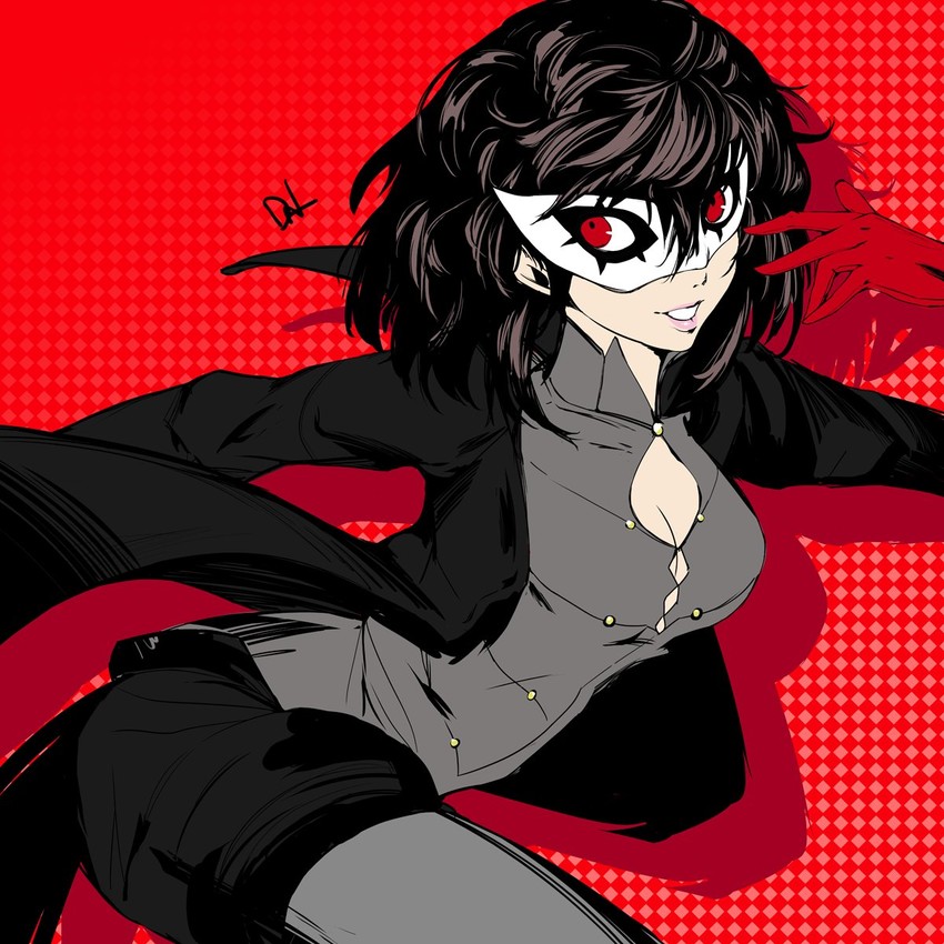 amamiya ren and joker (persona and 1 more) drawn by dh_(brink_of_memories)