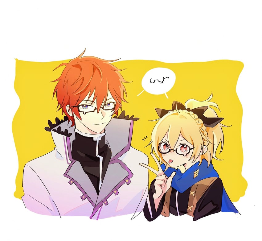 felt and reinhard van astrea (re:zero kara hajimeru isekai seikatsu) drawn by shukenow