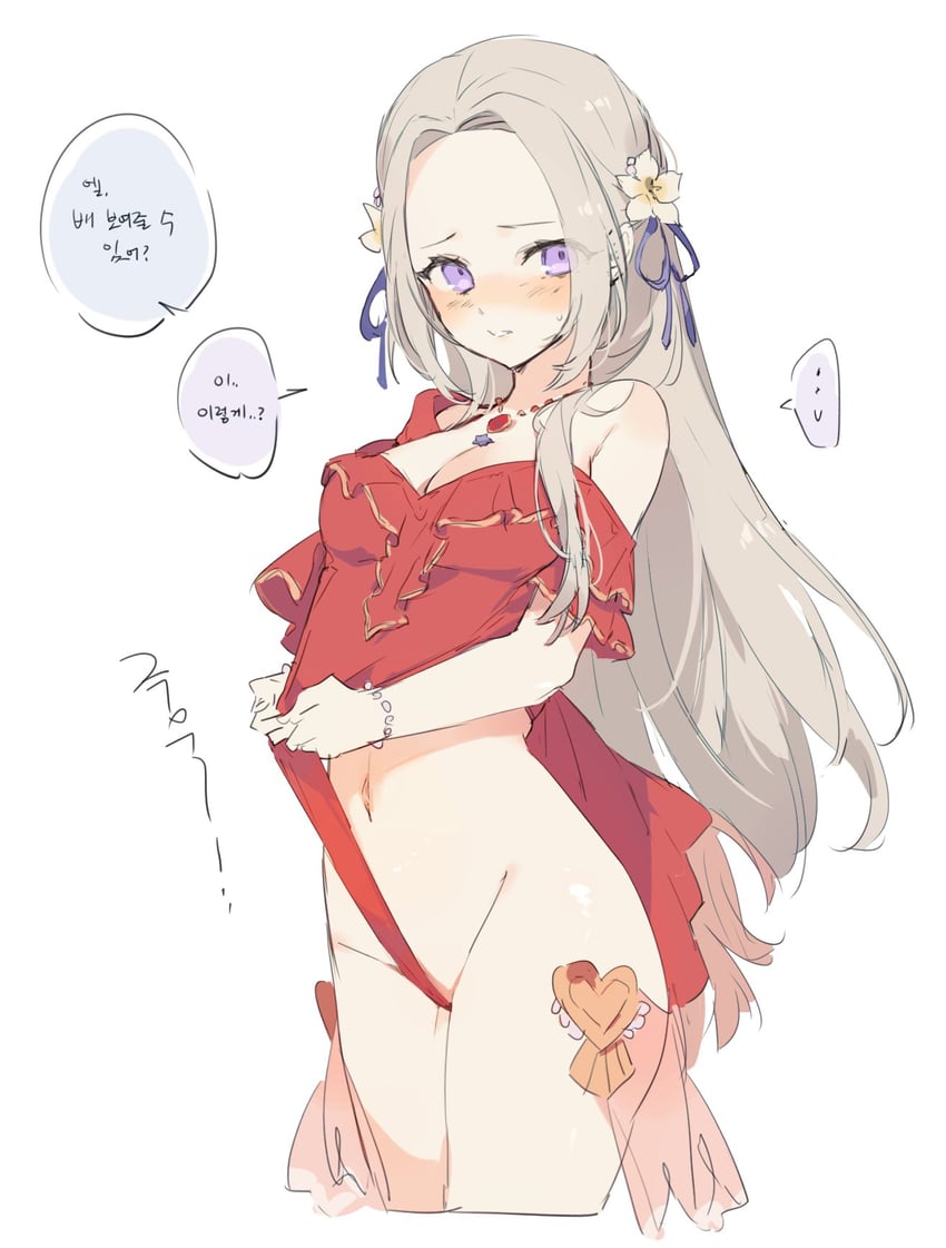 edelgard von hresvelg (fire emblem and 2 more) drawn by meunhongcha