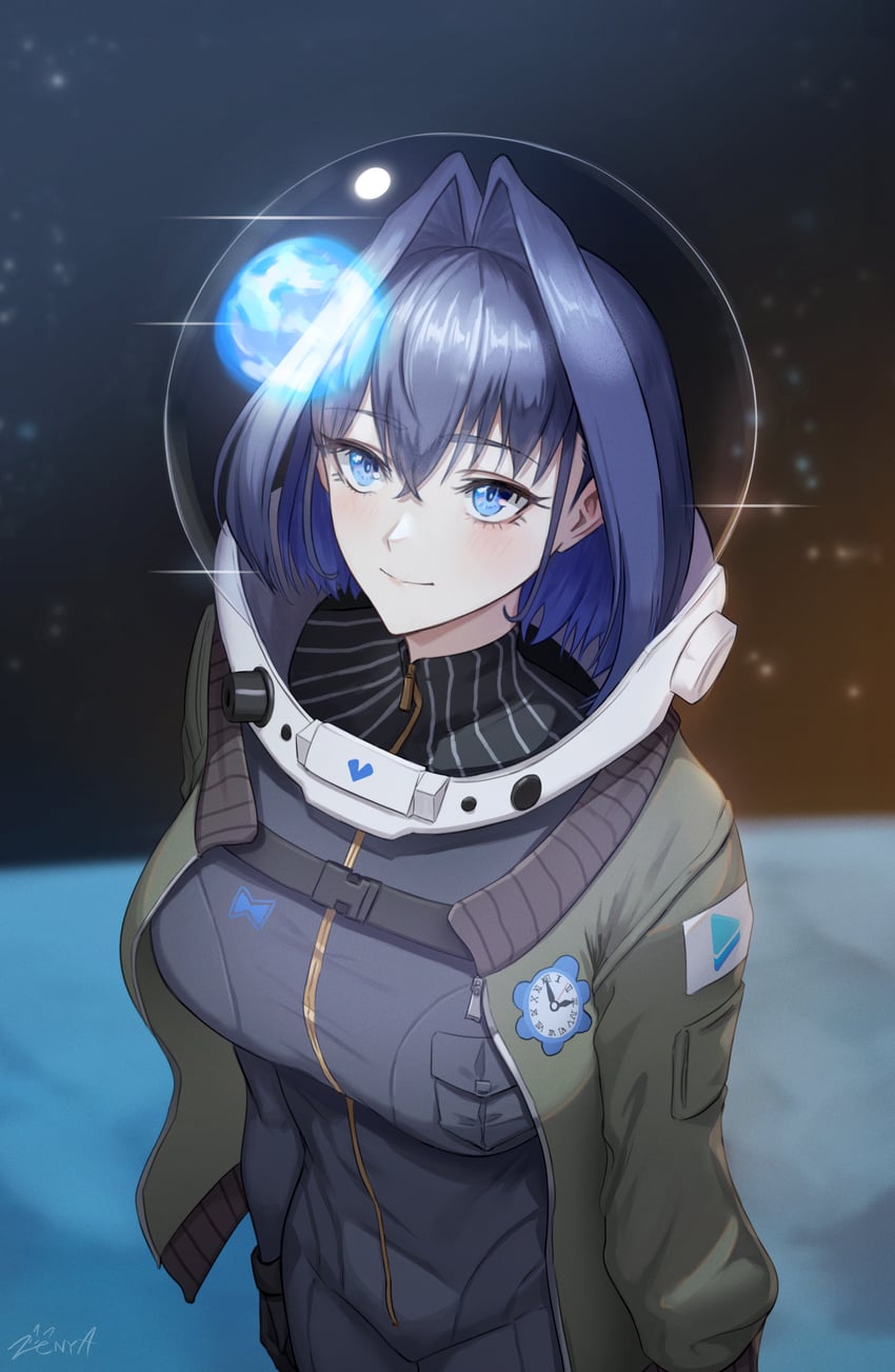 ouro kronii (hololive and 1 more) drawn by zenya