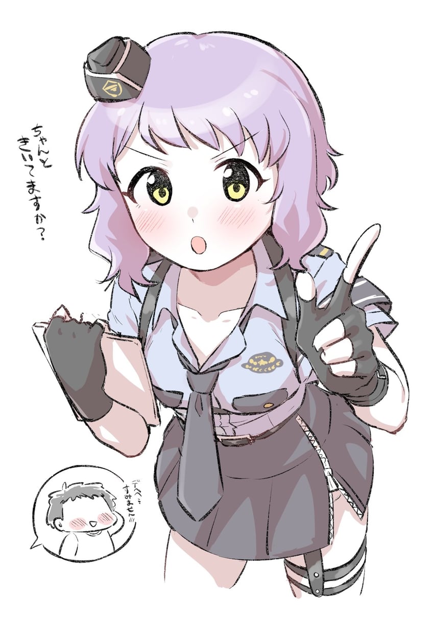 makabe mizuki (idolmaster and 2 more) drawn by ngetyan