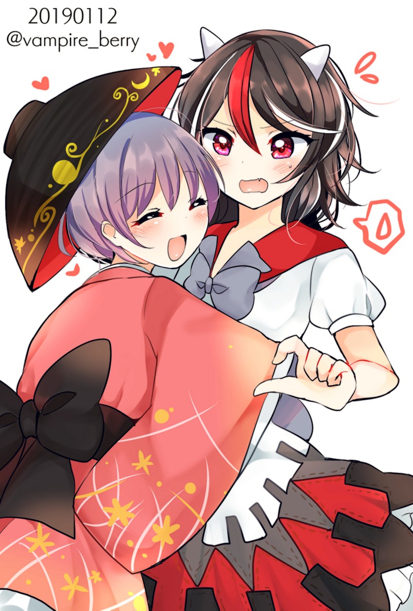 kijin seija and sukuna shinmyoumaru (touhou) drawn by ougi_hina